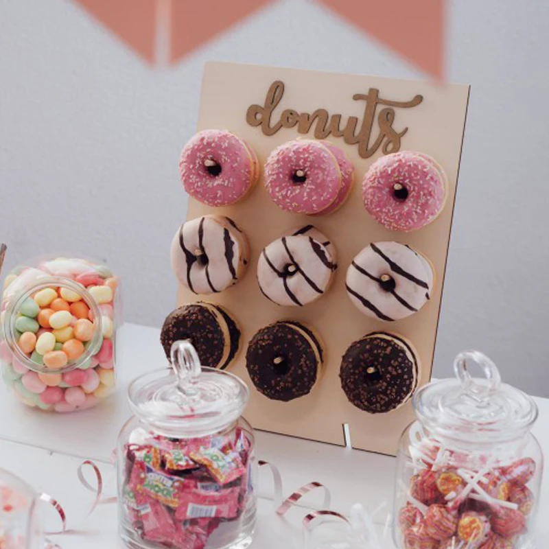 Настенная подставка для пончиков аксессуар свадьбы украшение пончика