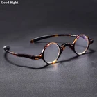 Очки для чтения Smart Sight TR90, портативные очки с защитой от синего излучения в стиле ретро, модные мужские круглые очки, очки для чтения + 1,5 + 2 + 3,5 + 4