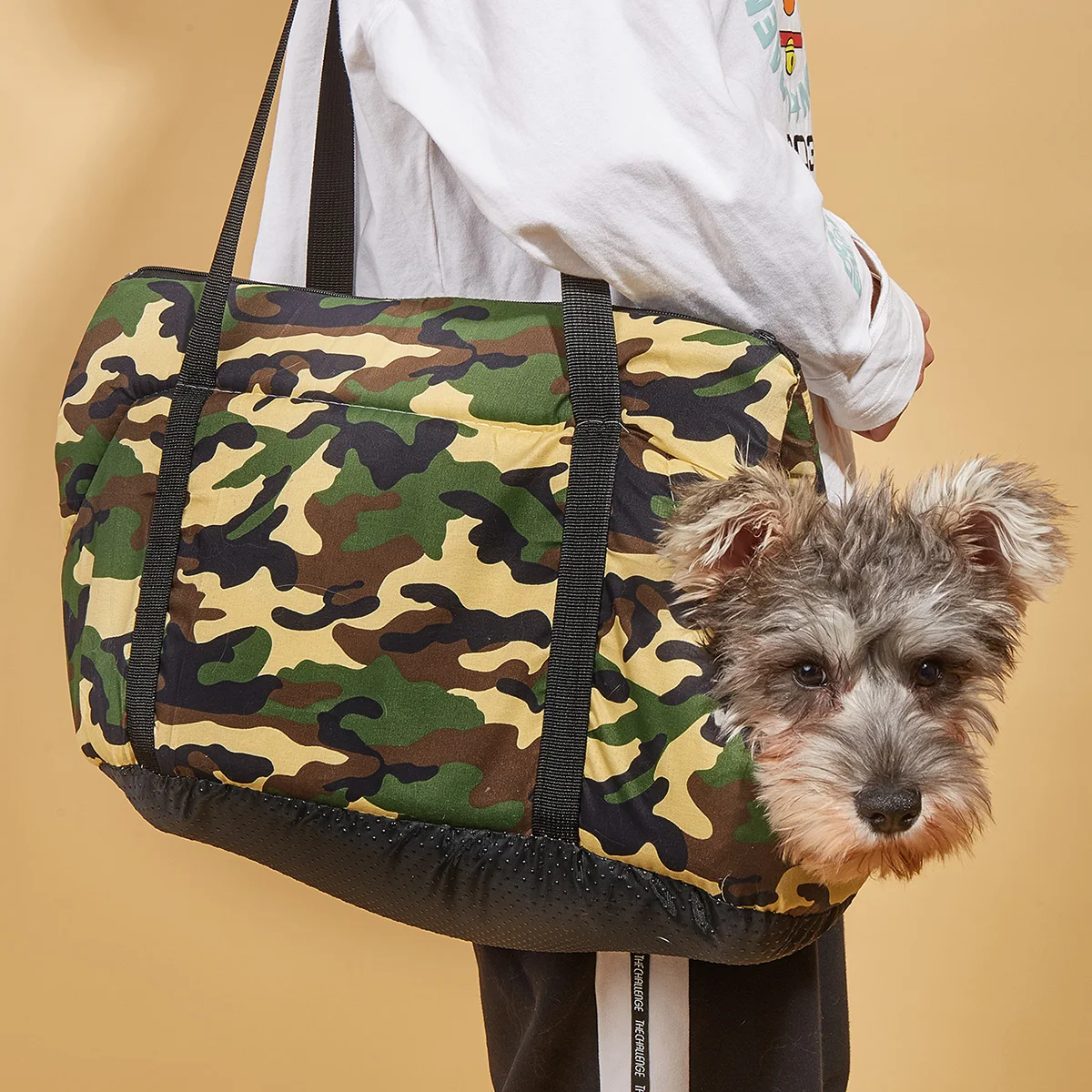 

Portable breathable outdoor travel pet backpack shoulder bag