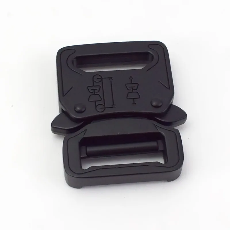 27mm Meetee 27 мм/38 мм металлическая сумка рюкзак ремень БЫСТРОРАЗЪЕМНАЯ Пряжка хомут, крепление Ремни Аксессуары для военного оборудования - Цвет: 27mm