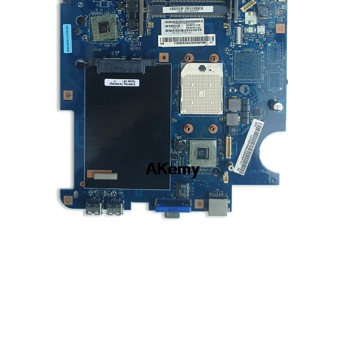 

NAWA2 LA-5972P For Lenovo G555 notebook G555 laptop motherboard NAWA2 LA-5972P mainboard DDR2 Test original mothebroard