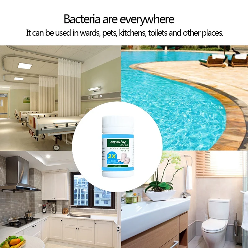 

2021 100G Pool Cleaning Effervescent Chlorine Tablet Cage Swimming Pool Clarifier Chemical Floater Dispenser Home Clea