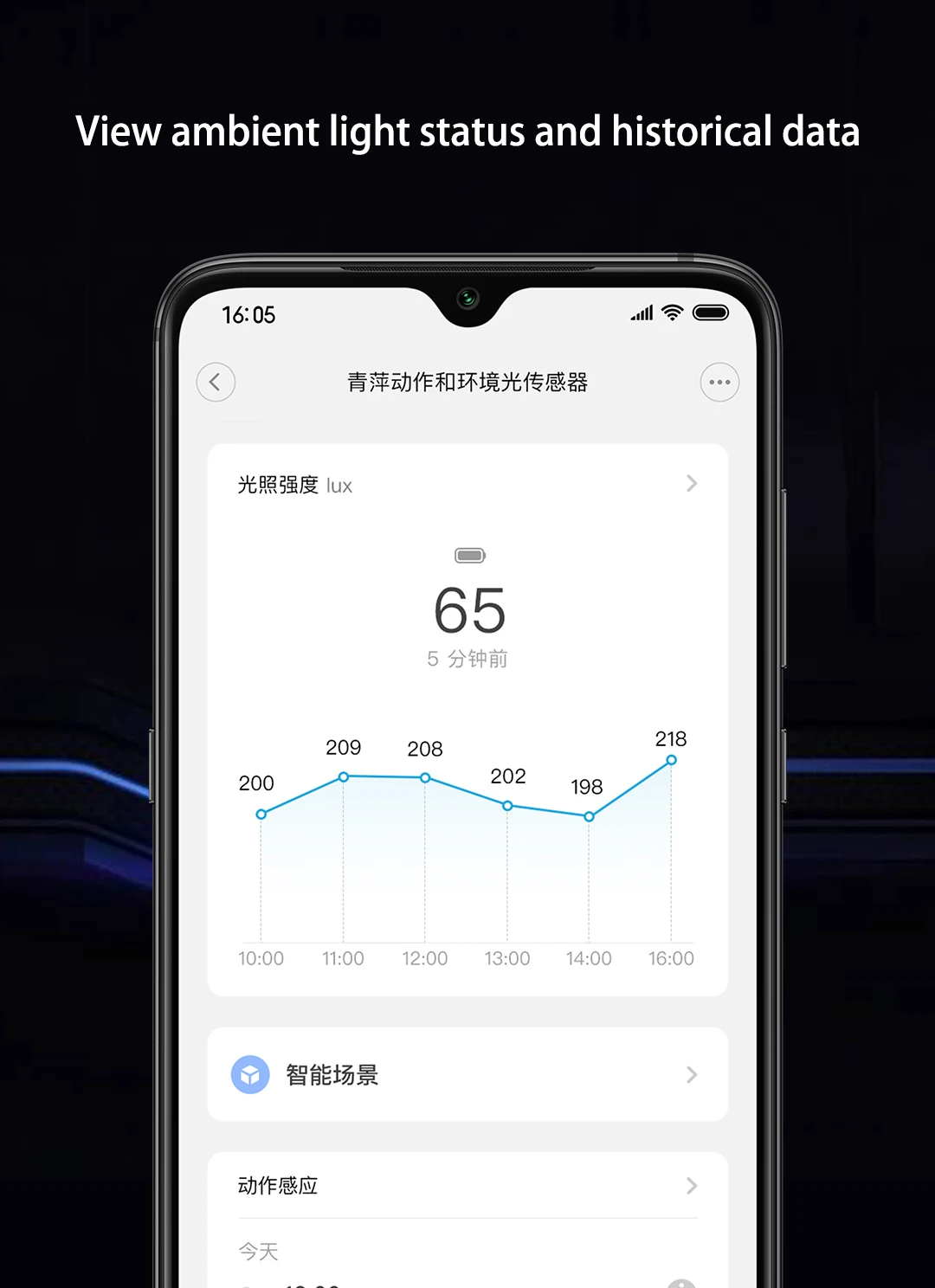 Qingping Human Body / Pet Sensor Smart Body Movement Motion & Light SensorMagnetic Split Base Work WIth MiHome App