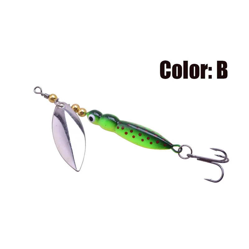 Блесна ложка Proleurre металлическая рыболовная приманка блёстки кренкбейт