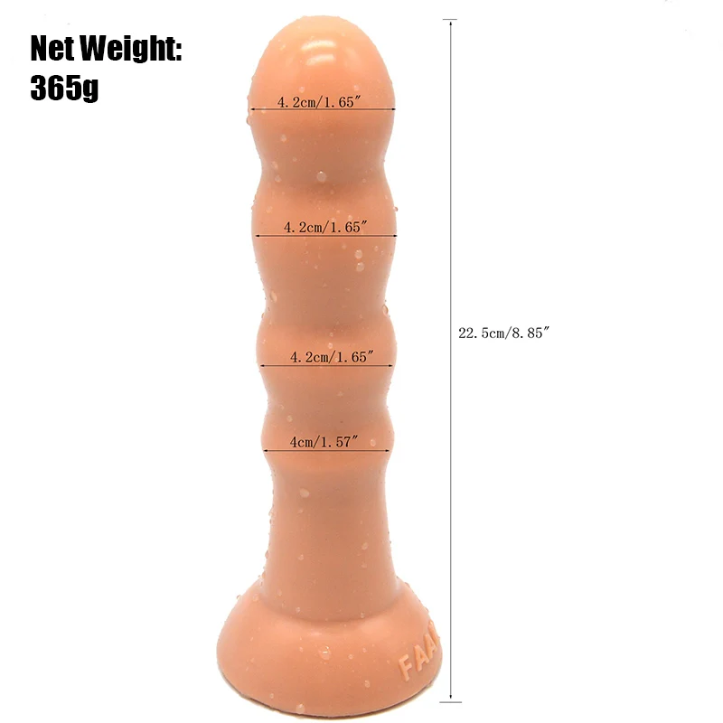 JOOI бусины фаллоимитатор длинный Анальная пробка силиконовая игрушка для задницы
