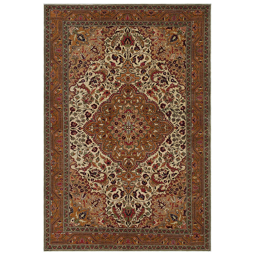 

Classical Real handmade Wool Rug, Unique Area Rug Livingroom Bedroom Kitchen Rug 2141