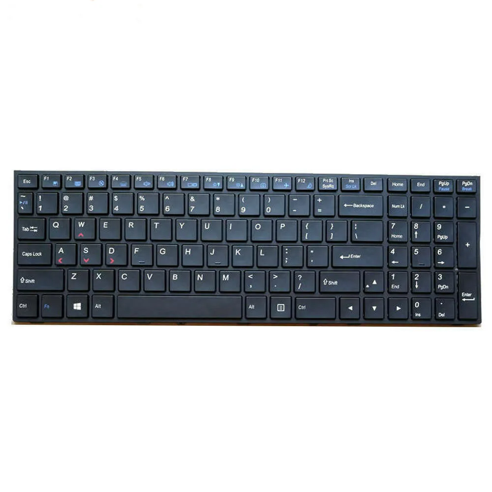 Новая клавиатура для ноутбука US Hasee Z7M Z7-KP7GS ZX7-CP5S2 Z7M-CT7GS Z7M-KP7G1 k690E с белой подсветкой