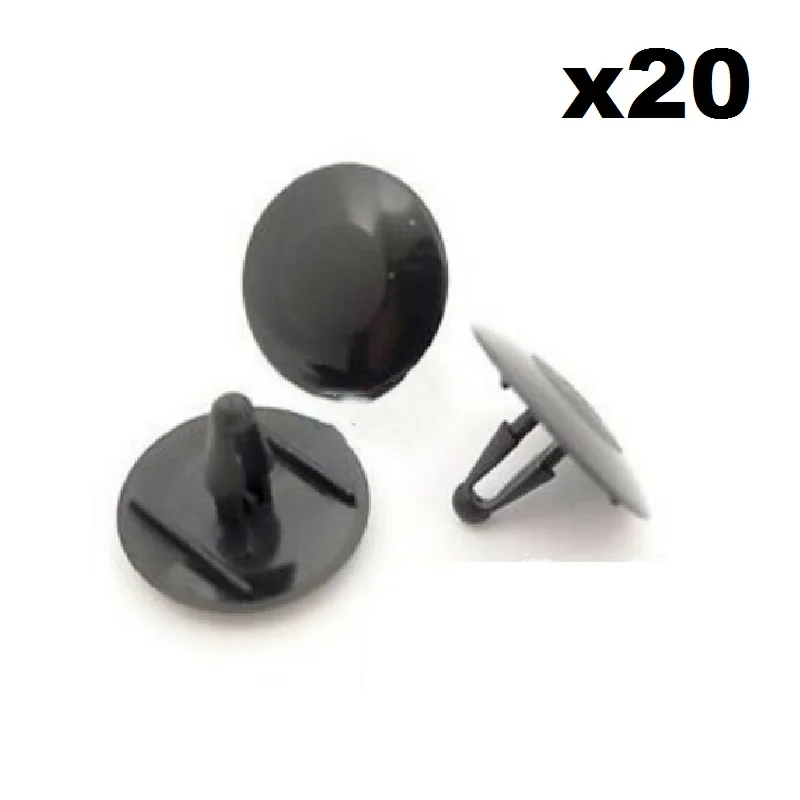 

20x For Toyota Cofano/Hood Isolante clip- Plastica Elementi di fissaggio per Audio