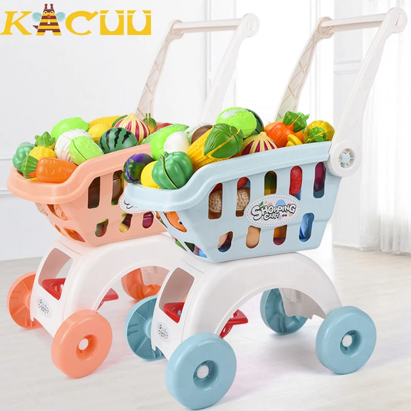 75 шт. детский супермаркет мини-корзина для девочек кухня игровой дом