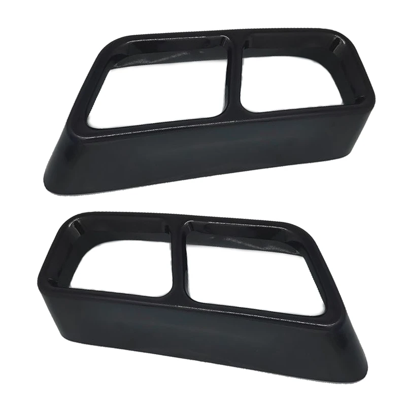 

Car Rear Exhaust Muffler Pipe Cover Stainless Steel Tail Throat Vent Decoration for Cadillac XT5 XT4 2016-2019