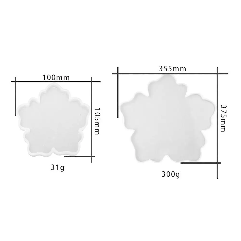 

New 1Pcs Flowers Series Coaster Silicone Mold Epoxy Resin Jewelry Making Cosmetic Tools DIY Hand Craft Supplies 2021 Hot Sale