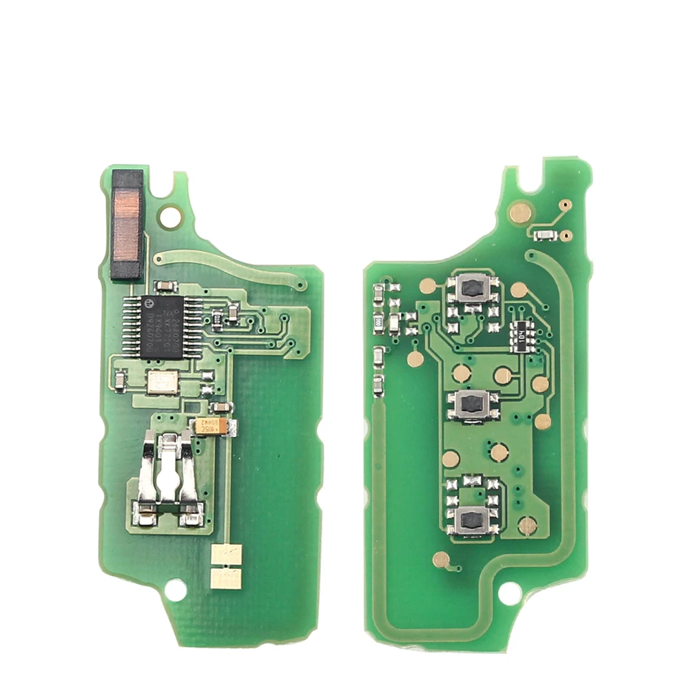 KEYYOU Für Peugeot Schlüssel 207 307 407 Für CITROEN C1 C2 C3 C4 C5 Berlingo 433Mhz ID46 ASK FSK Fernbedienung Autoschlüssel CE0523 Ce0536 – Detail 7