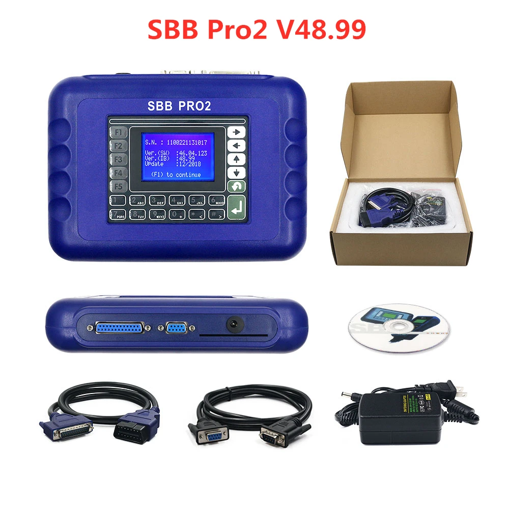 Программатор ключей 2020 SBB Pro2 V48.88 V48.99 V46.02 поддержка автомобилей до 2018 Pro 2Mini Zedbull V508