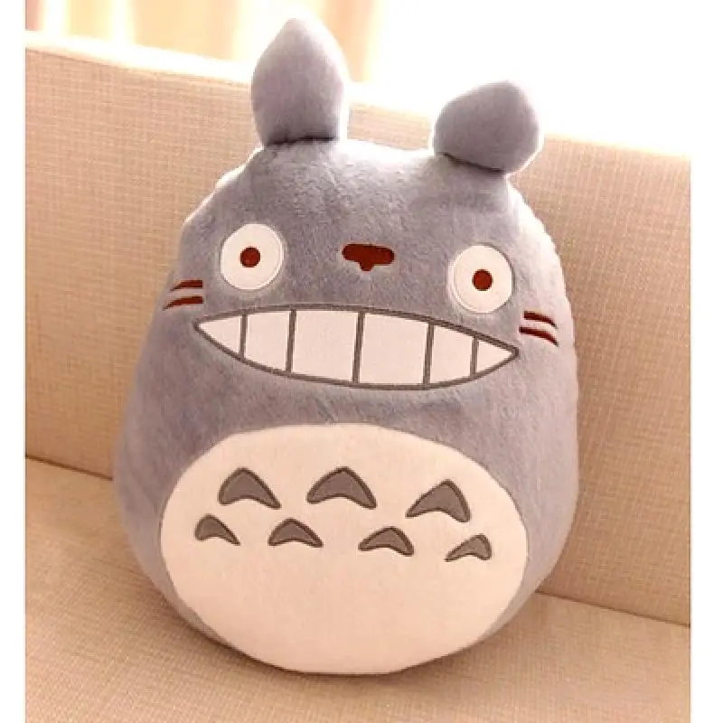 Миядзаки Хаяо анимированный синий дракон кошка серый черная и белая кукла