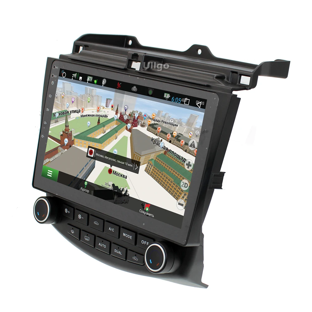 Автомобильный радиоприемник на Android 10 1 GPS для Honda Accord 7th 2003-2006 автомобильный