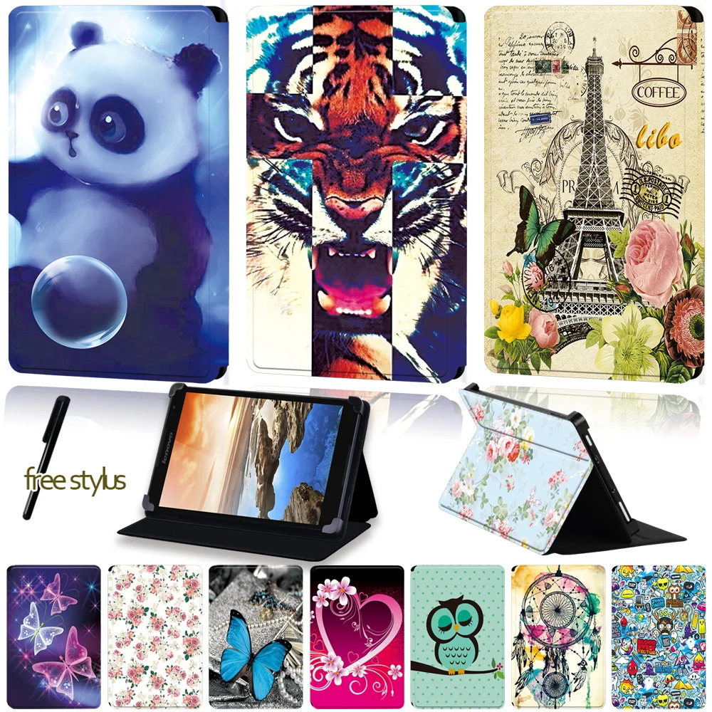 

Universal Tablet Case for Lenovo Tab 8 /Tab A7-30/Tab A7-50/Tab A8-50 /Tab S8-50 /Yoga Book /Tab 4 Oldimage Pattern Series