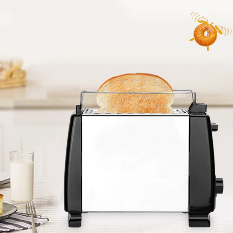 600W Electric Toaster Maker Electrical Grill Automatic Sandwich Breadmaker 2 Slices Breakfast Us Plug | Бытовая техника