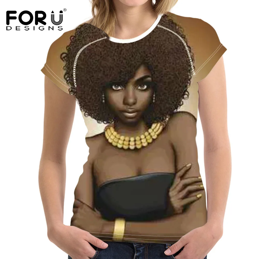 

Футболка с новым персонажем, футболка для девочек в африканском стиле, женская модная футболка с героями мультфильмов, забавная футболка с ...