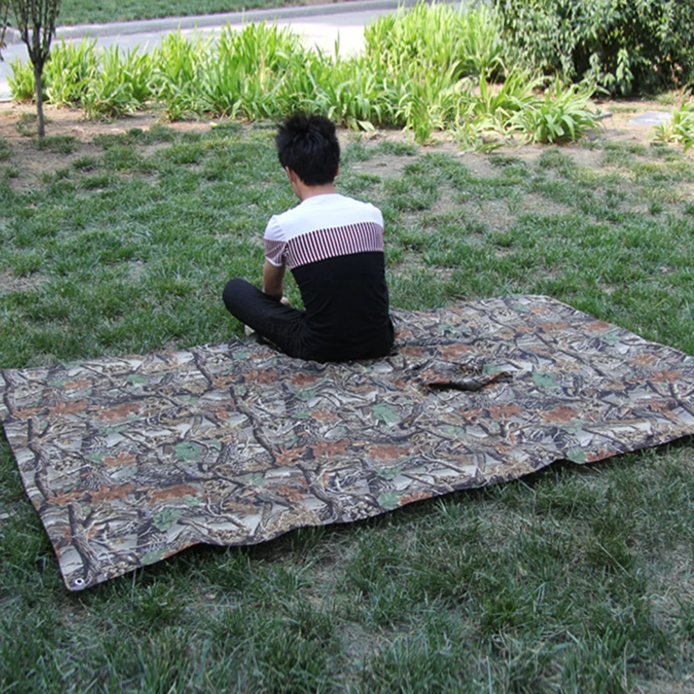 Плащ-рюкзак 3 в 1 водонепроницаемый дождевик с капюшоном для походов велоспорта