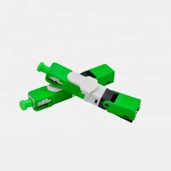 

100 шт./упак. FTTH разъем SC волоконно-оптический Быстрый разъем одиночный режим встроенный тип патч-корд SC/UPC-SC/UPC быстрый разъем. Совместим с ста...