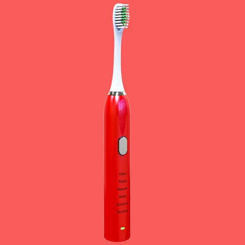 

USB Rechargeable Tooth Brush Adult Electronic Washable Whitening Teeth Brush Powerful Ultrasonic Sonic Electric Toothbrush