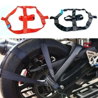 motorcycle electric vehicle binding strap universal fixing strap foldable fastening strap rear wheel strap motorcycle tire strap