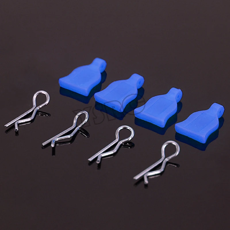 3 компл. Легко разбирать силиконовый корпус оболочки клип R Pin для 1/10 RC багги Дрифт