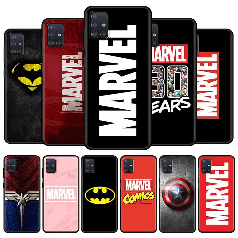 Роскошный мягкий чехол из ТПУ с комиксами Marvel для Samsung Galaxy A32 A52 A72 4G A21S A51 A71 A12 A02S A21 EU