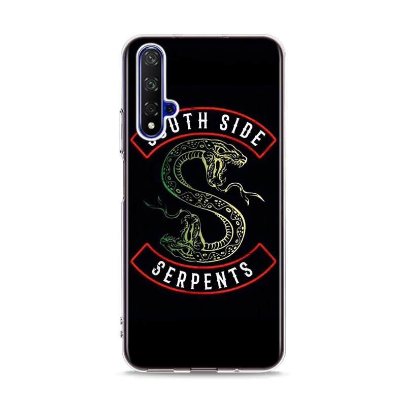 Чехол из силикона и термополиуретана ривердейл "South Side serpents" для huawei Honor 10i 9X8X20 10 9 8 Lite 8A 7A 7C Pro Lite чехол для телефона