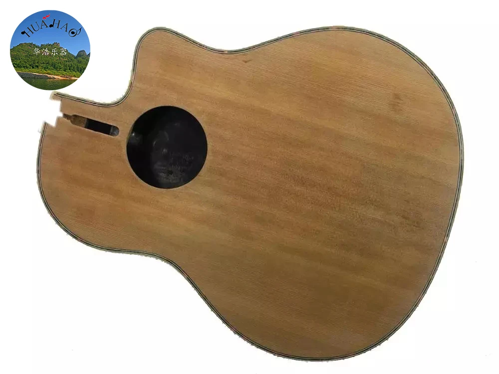 

Semi finished D-shaped folk guitar barrel