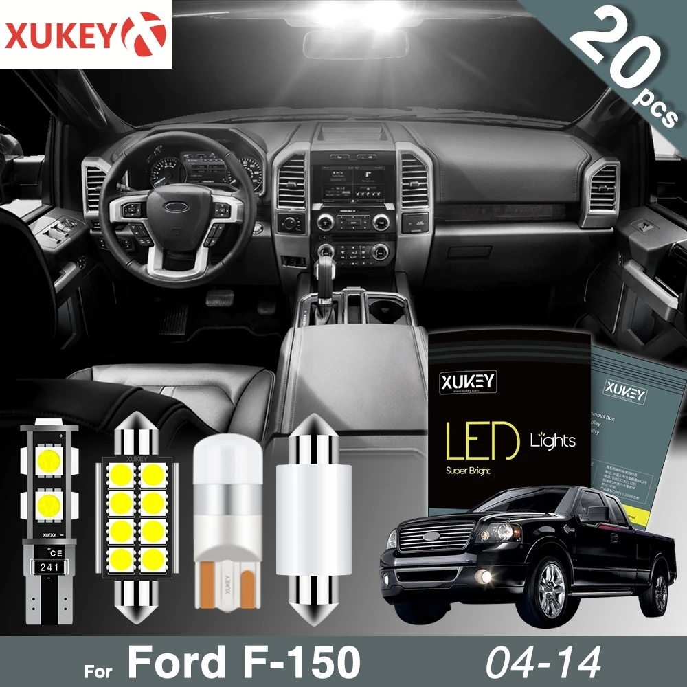 Комплект светодиодных ламп Xukey 20x для внутреннего освещения Ford F150 F-150 2004-2014