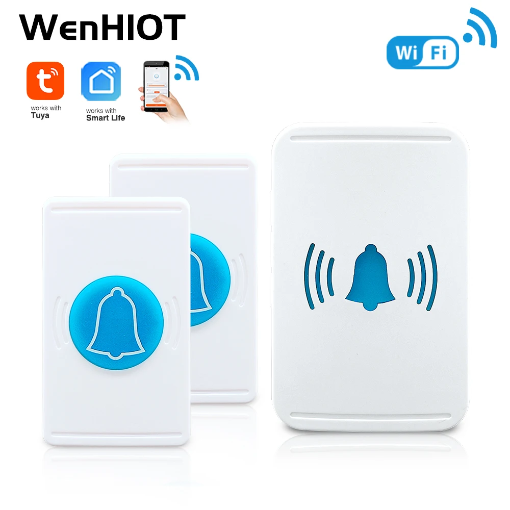 Беспроводной дверной звонок Tuya с Wi-Fi умная жизнь приложение для мониторинга