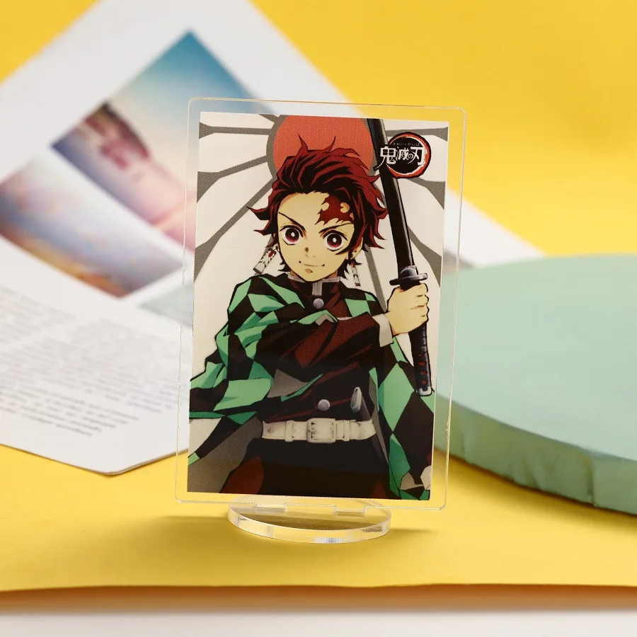 

Demon Slayer: Kimetsu no Yaiba Acrylic Stand Model Toys Nezuko Zenitsu Anime Figure Decoration Action Figure DIY Collectible Toy