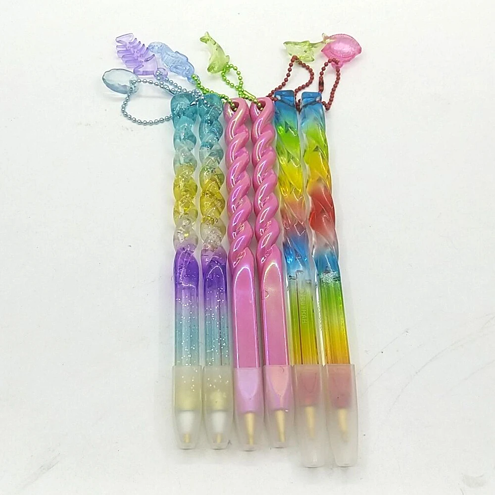 Алмазная живопись крестиком с точечным сверлением и мозаикой Набор инструментов Новая ручка красочный океан с цепочкой вышивальные принадлежности Воск на.