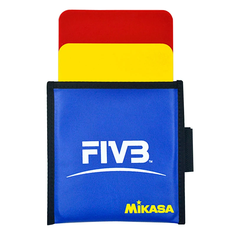 Origina Mikasa Volleyball Match Red Yellow Card FIVB Volleyball League Designated Referee Special Equipmen Penalty Card