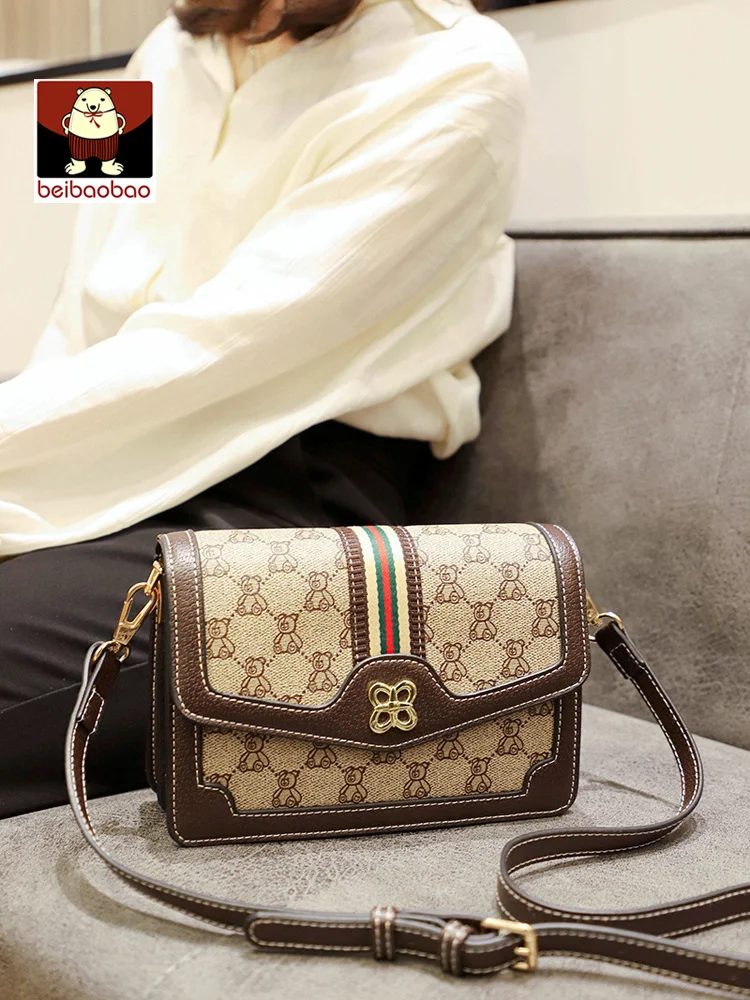 

Beibao маленькая сумка женская сумка Лето 2021 Новая мода Сетчатая красная сумка-мессенджер