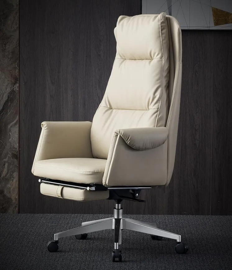 

Boss chair leather chair swivel chair computer chair home business class chair office desk chair comfortable reclining office ch