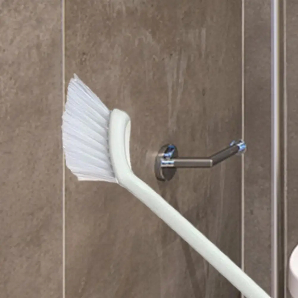 

Scrub Brushes Durable Corner Grout Cleaning Brush for Tile Sliding Tracks With The 90 Degree Angle Bendable Design NEW