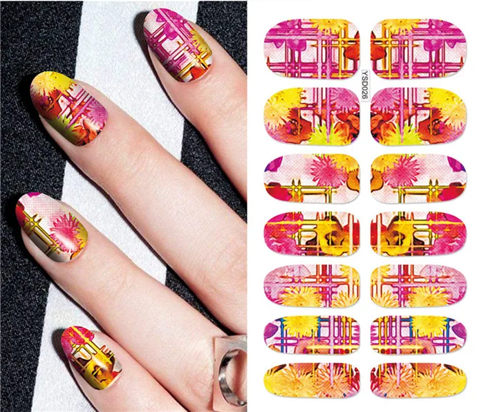 

Наклейки для ногтевого дизайна, 1 лист