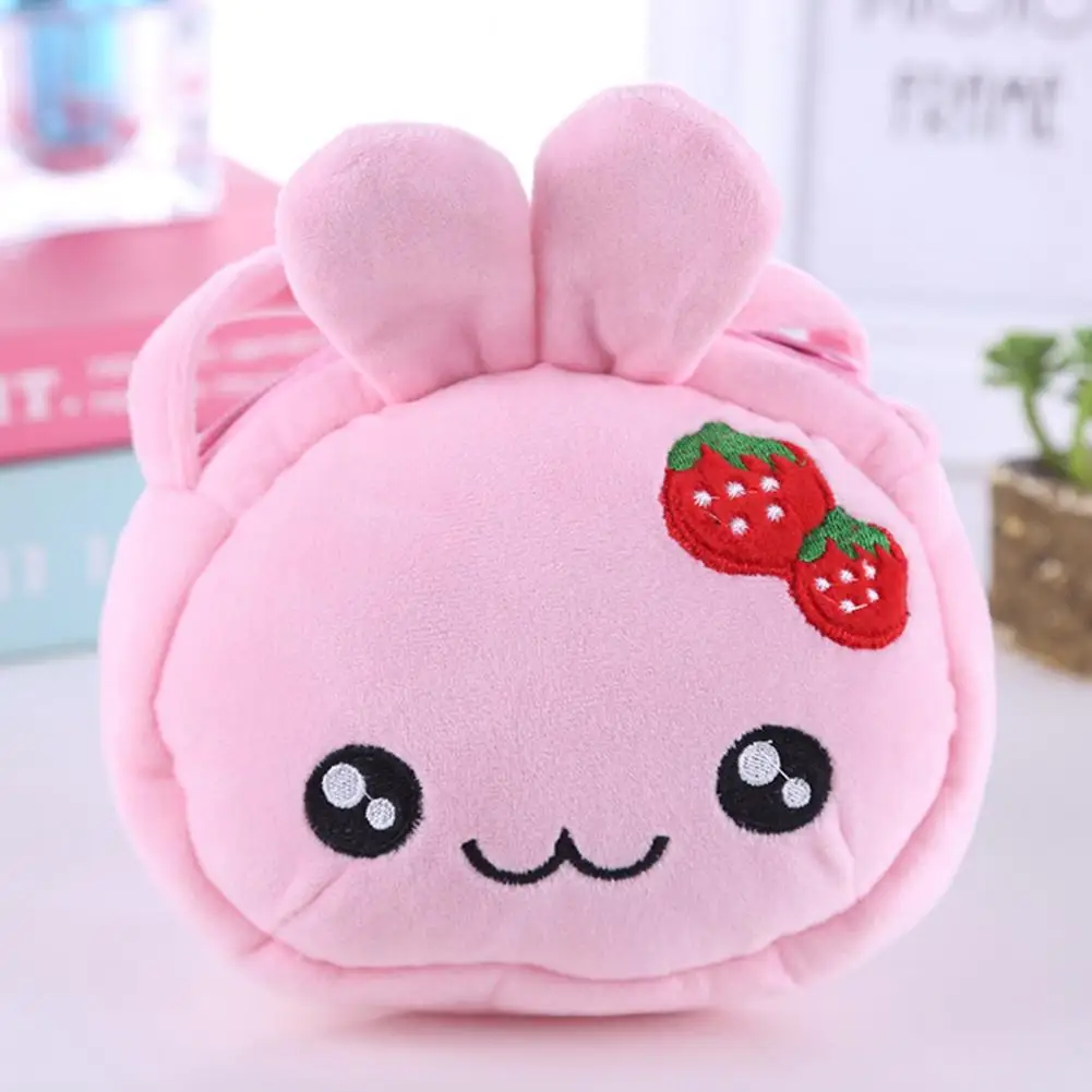 Изысканная сумка на плечо мягкий плюшевый кошелек для мелочи с рисунком панды