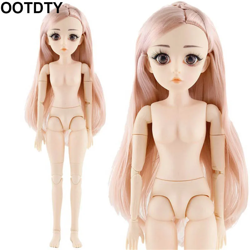 42 см для куклы Bjd шарнирная кукла с 24 шариками сделай сам голое тело вьющиеся