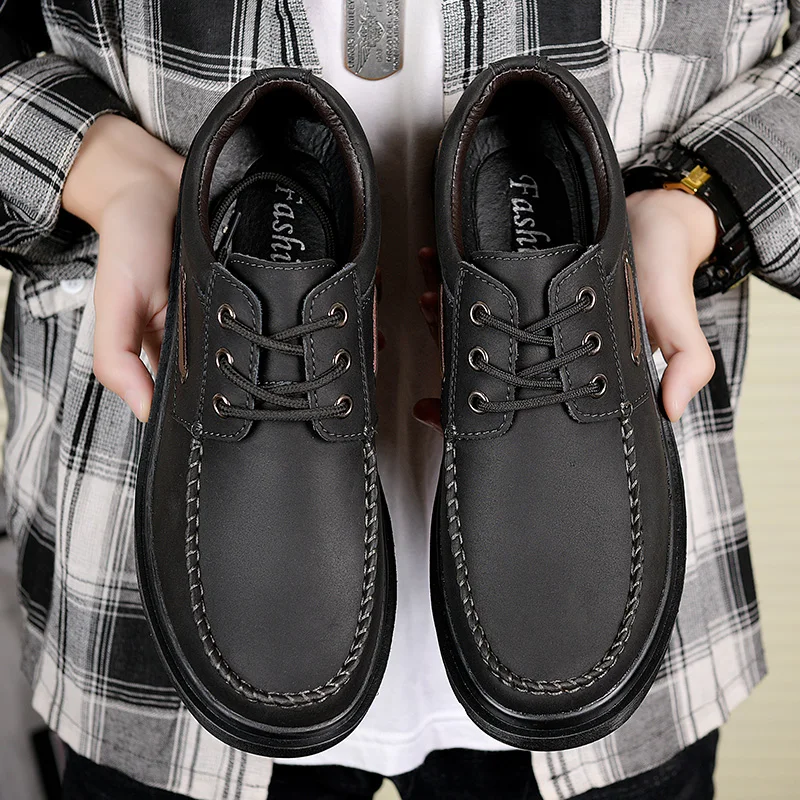 

Black Casual Shoes Casual Man Shoes Shoe Men Fashion Sports 2020 Mens Boots Sneakers Sneaker Men's Male Leather Loafers For