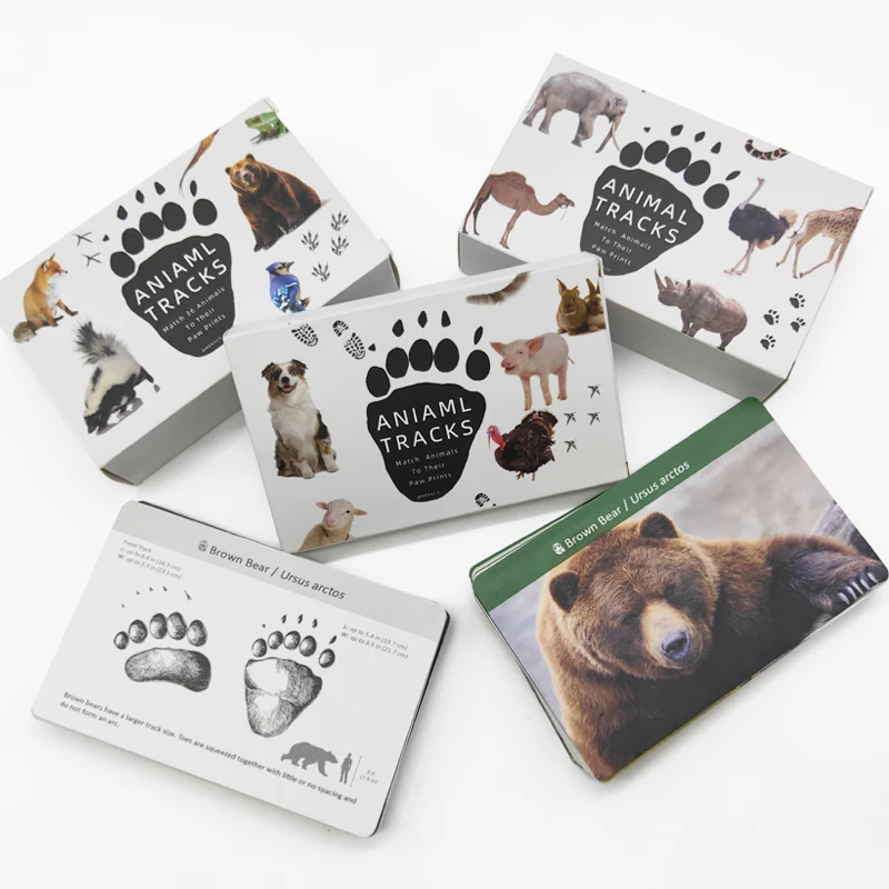 

Монтессори, животные, трек, флэш-карты, Ранние модели, обучающие игрушки для детей 5 лет 2022, рождественские подарки, игрушки