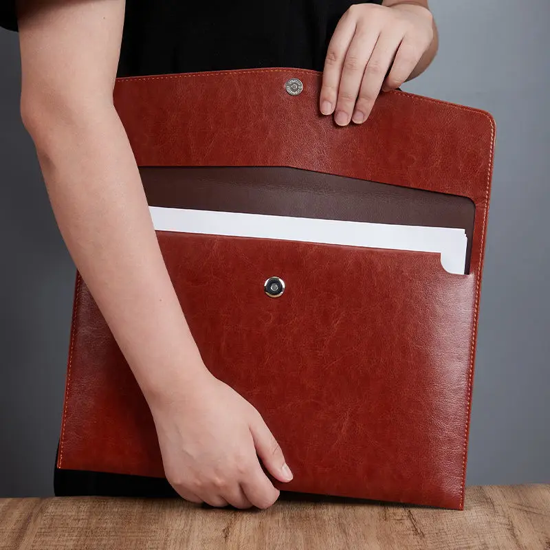 

A4 business file bag Data bag large capacity file bag buckle waterproof large capacity office file bag