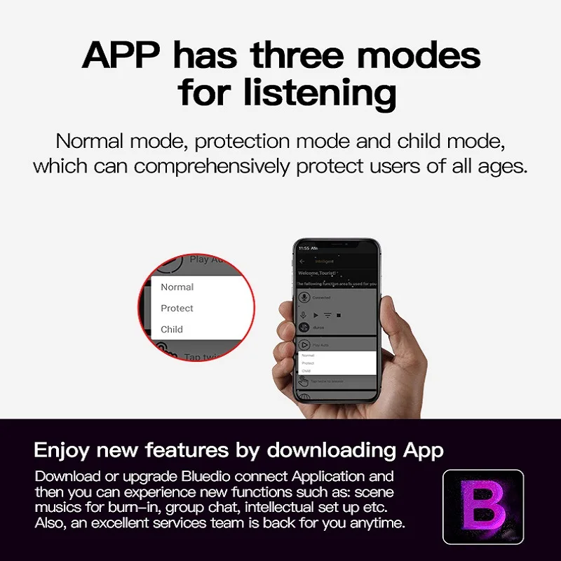 Беспроводные Bluetooth-наушники Bluedio T7 Plus с активным шумоподавлением | Электроника