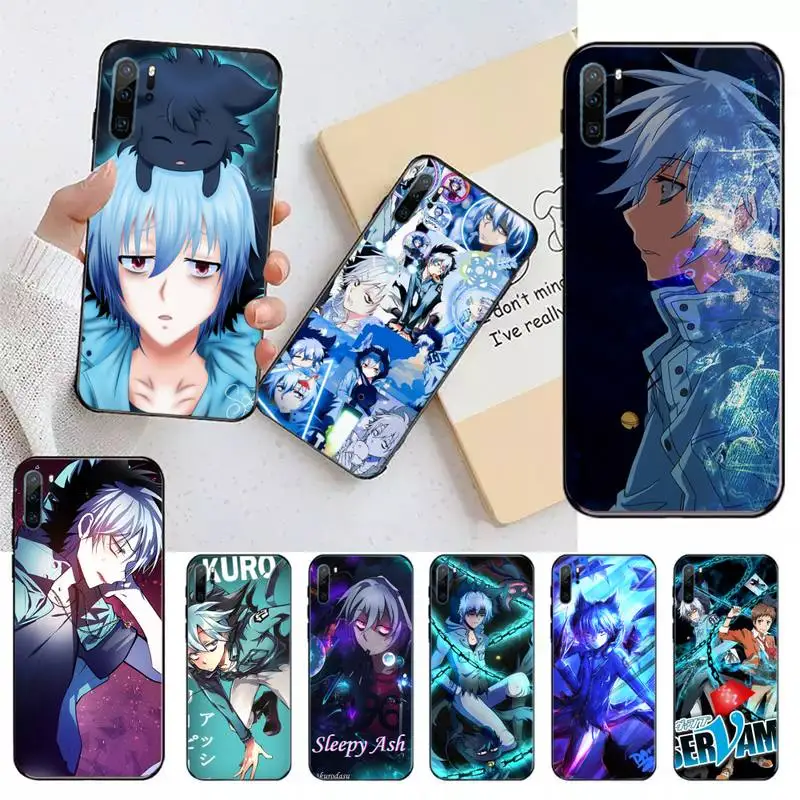 

Servamp Kuro Kun anime Phone Case For Huawei honor Mate 10 20 30 40 i 9 8 pro x Lite P smart 2019 nova 5t