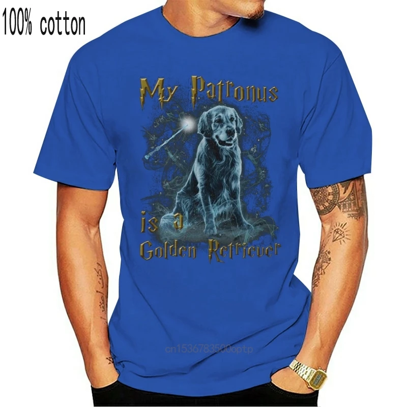Мужская футболка My paonus Is A Golden Retriever женская и | одежда