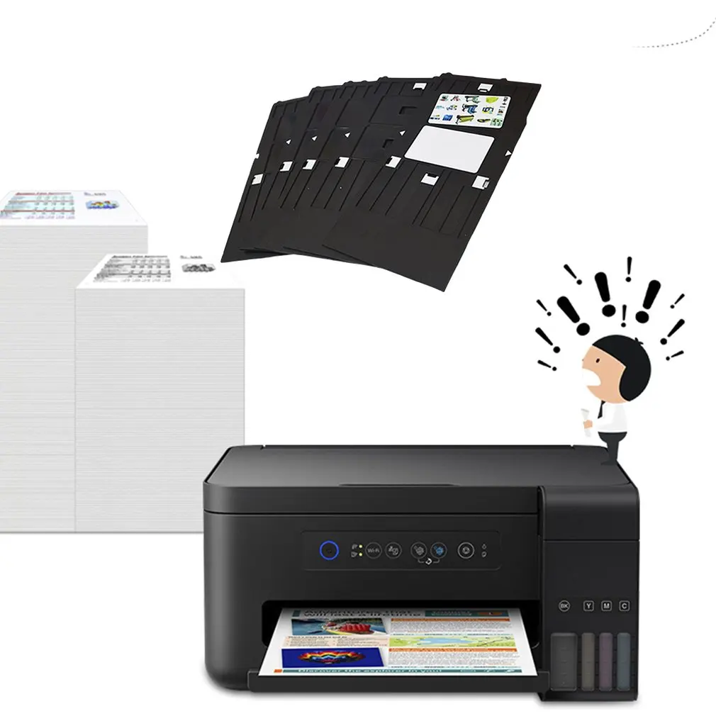 Профессиональный ПВХ лоток для пластиковых карт лоток для печати для Epson Тип B принтер R200 R210 R220 R230 R300 R310 R320 R350