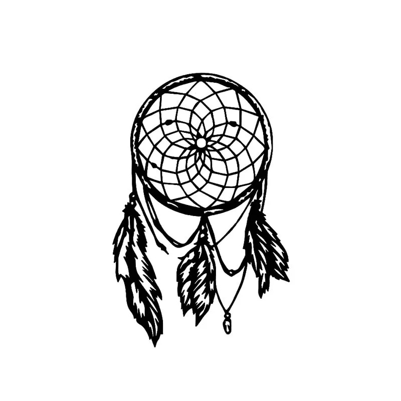 

Fashion Dream Catcher Car Sticker PVC Body Window Decoration Accessories High Quality Waterproof and Anti-ultraviolet Decals