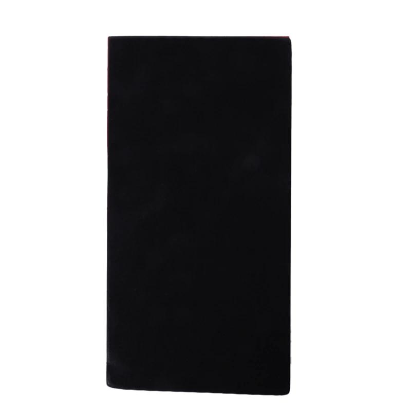 

Rectangle paper grit sandpaper holder hand sander red black